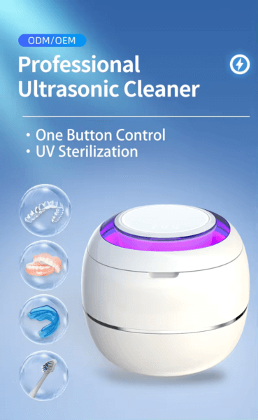 Ultrasonic Denture Cleaner Details- SonicGarde