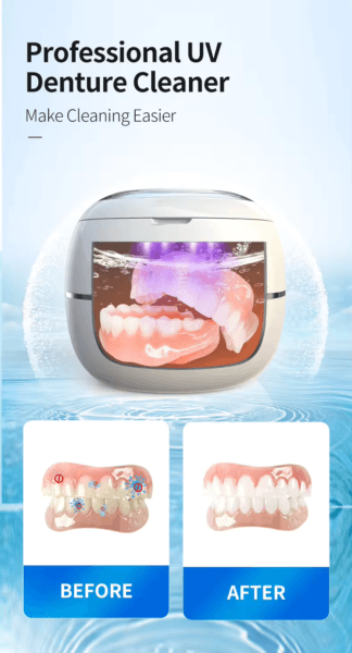 Ultrasonic Denture Cleaner demo- SonicGarde